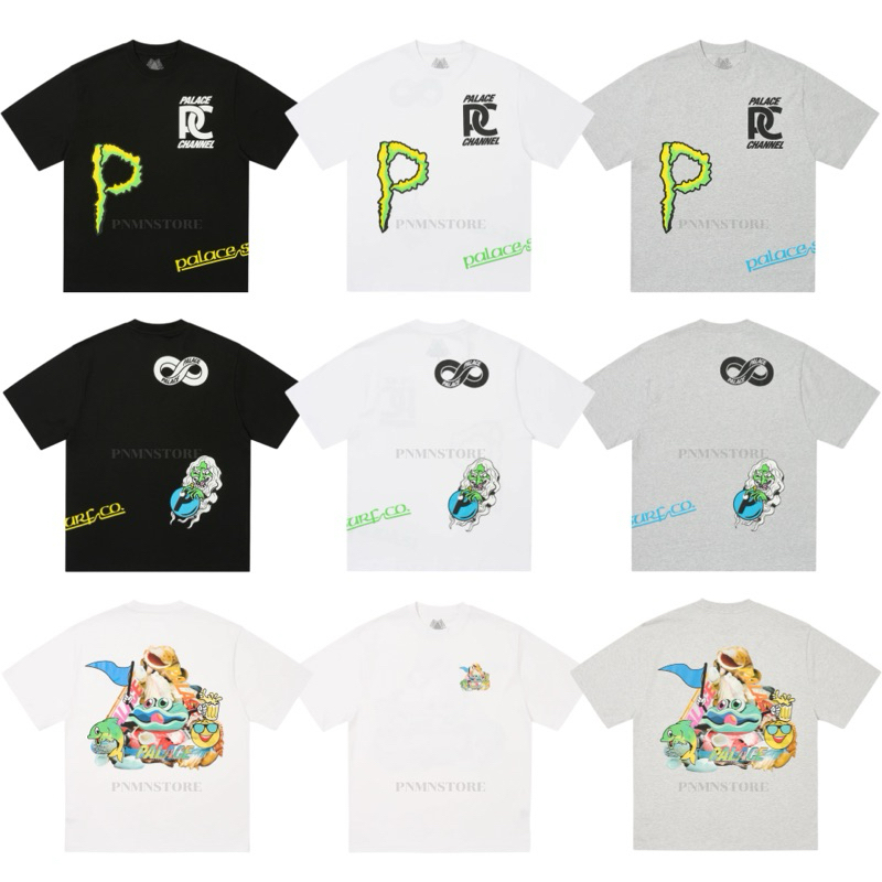 [เก็บโค้ด ลด 20%] เสื้อยืด Palace Skateboards ของแท้ พร้อมส่ง