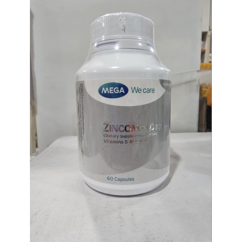 Mega Wecare Zincomin Dietary Supplement Product  60 Capsules