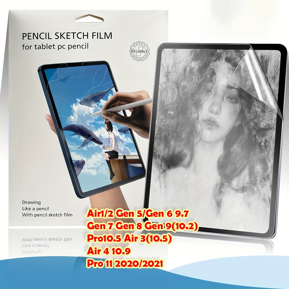 ฟิล์มกระดาษ paperlike for ipad air 3 4 5 9.7 10.5 10.2 /gen 9 7 8 6 5/10.9 / pro 11/Mini 4 5 6 1 2 ฟิล์ม ไอแพด ฟิล์มด้า
