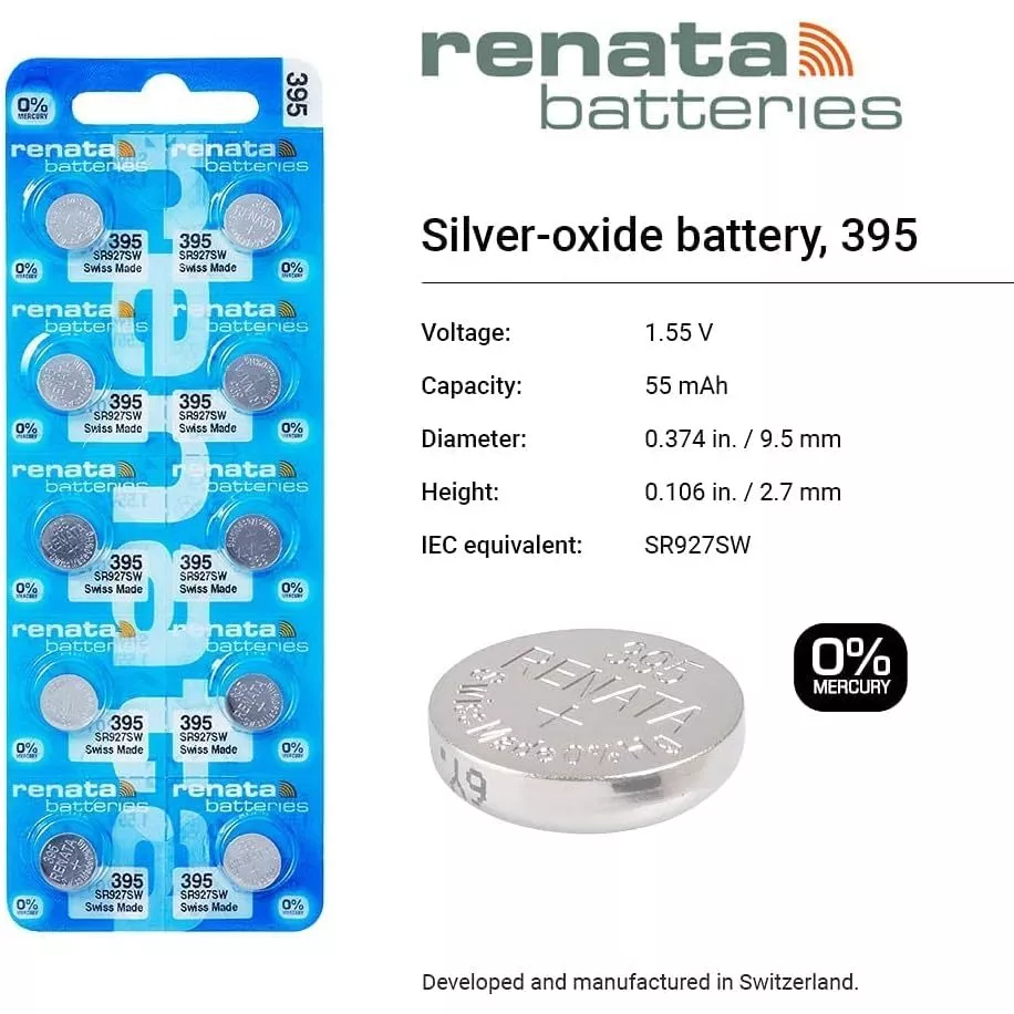 ถ่านนาฬิกา RENATA 395 / SR927SW thumbnail 4