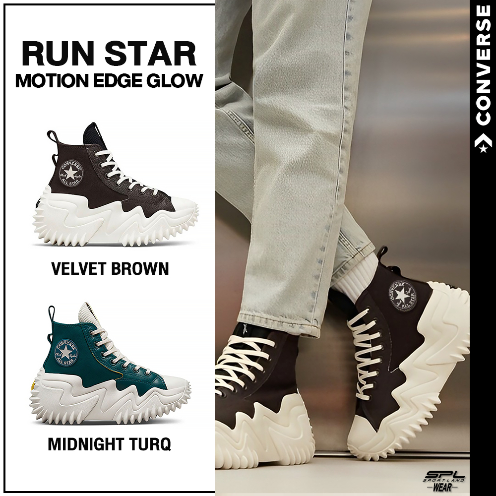 Converse Collection รองเท้าผ้าใบ UX Run Star Motion Edge Glow HI A01320CH2GNXX / A01321CH2BRXX (4200