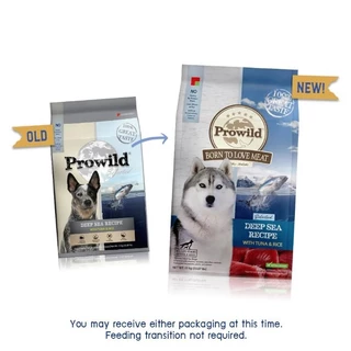 *ไม่แพ็คกล่องนะคะ* Prowild โปรไวลด์ อาหารสุนัขทุกสายพันธุ์/ทุกช่วงวัย ขนาด 10-15 kg.