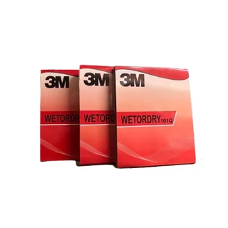 3M กระดาษทรายน้ำ รุ่น 101Q สำหรับขัดเหล็กและงานทั่วไป ใช้ได้ทั้งแบบเปียกและแห้ง เบอร์ 80-2000