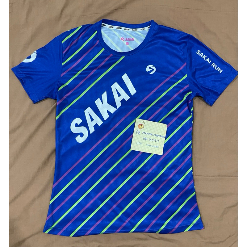✨ Used ✨ เสื้อวิ่ง Sakai Run