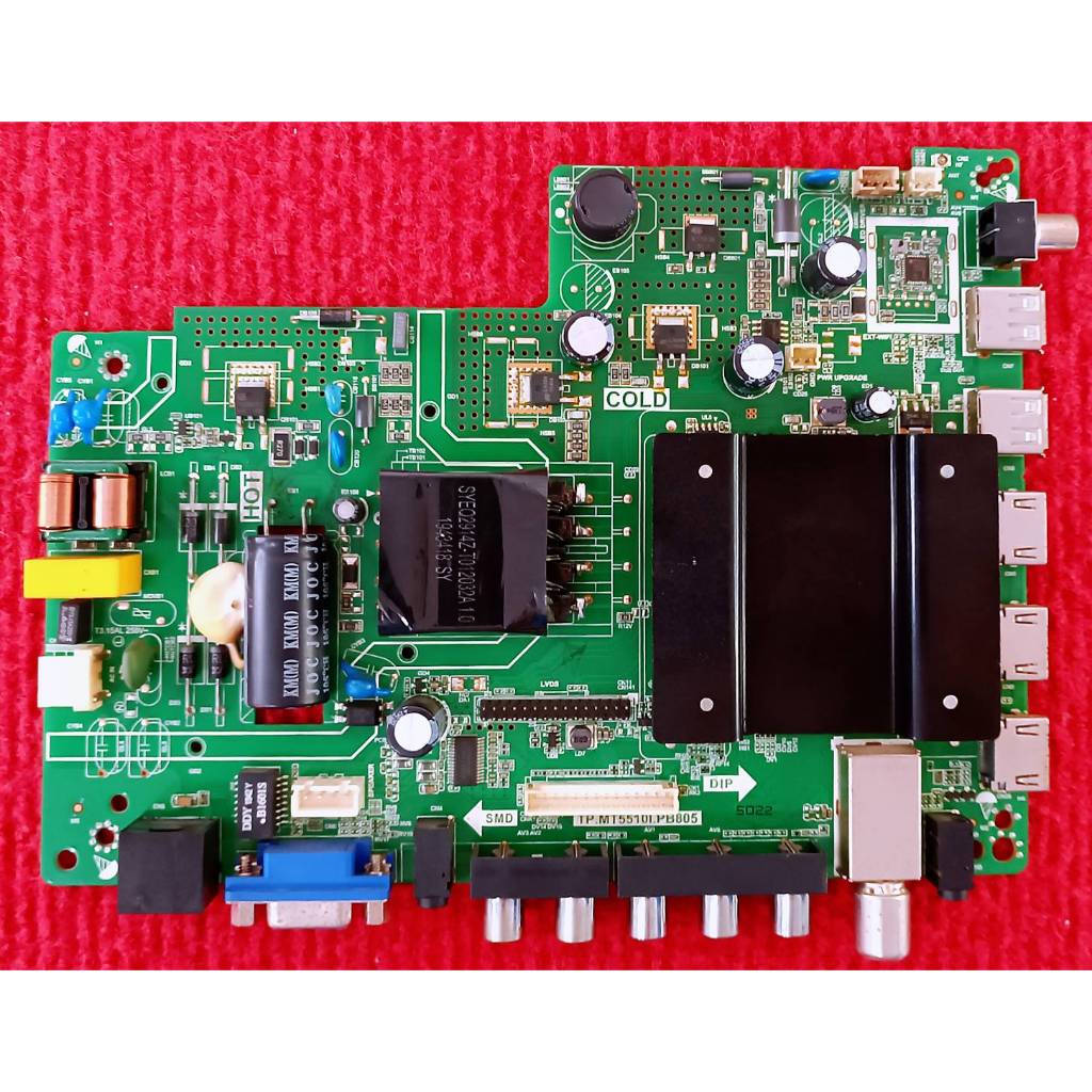 เมนบอร์ดทีวี Family รุ่น  LED32D-T2 พาสบอร์ด TP.MT5510I.PB805