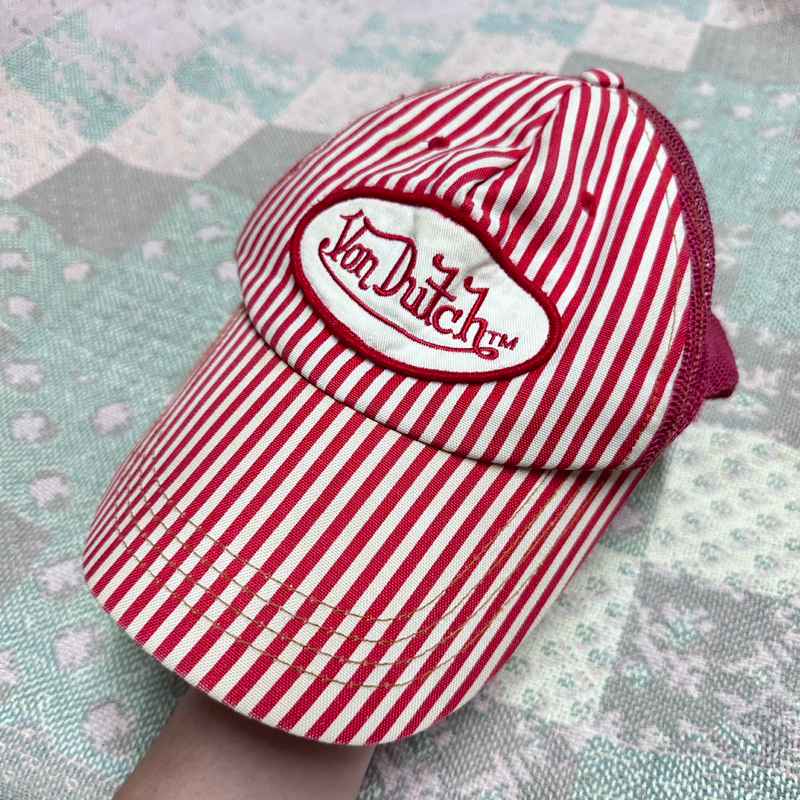 หมวก Von Dutch สีแดง❤️