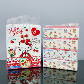 ✨Greenair Tissue 💕ทิชชู่ลายลิขสิทธิ์แท้ของ Sanrio (1 แพค 4ห่…