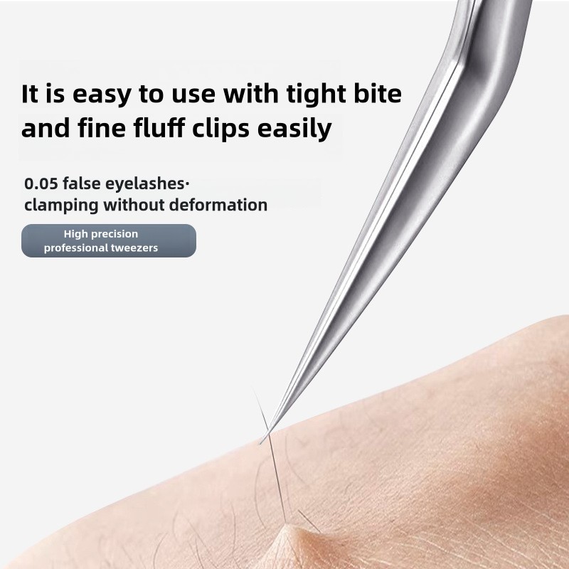 แหนบ ที่หนีบขนตา กระดาษซับน้ำมัน เครื่องตัดแต่งคิ้ว สติกเกอร์ทำตาสองชั้น - รูปที่ 5