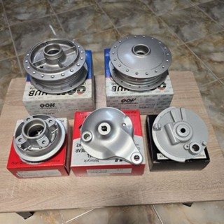 ชุดคิตแยก[5ชิ้น]ดุมหน้า-หลัง-สเตอร์-ฝาครอบเบรค/HONDA/C70/C50…