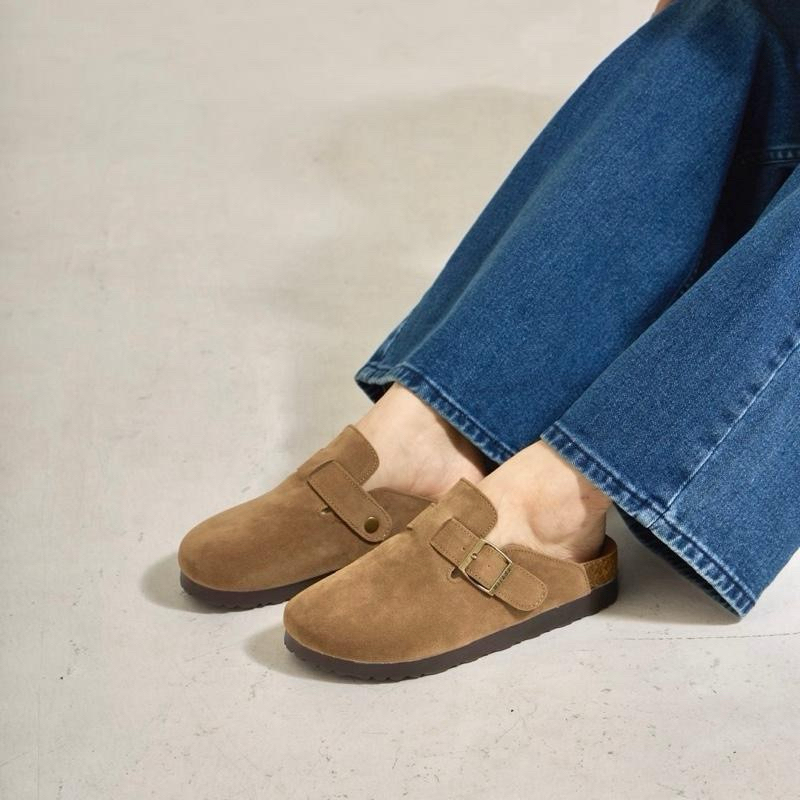 📢โค้ดลด100.-ในไลฟ์/วิดีโอ Cocoshoes’รุ่น“K92” รองเท้าเบอร์เคนเปิดส้น ดีเทลงานเข็มขัดคาด สวยชิค พื้นนิ่ม(เท้าอวบบวกไซส์)