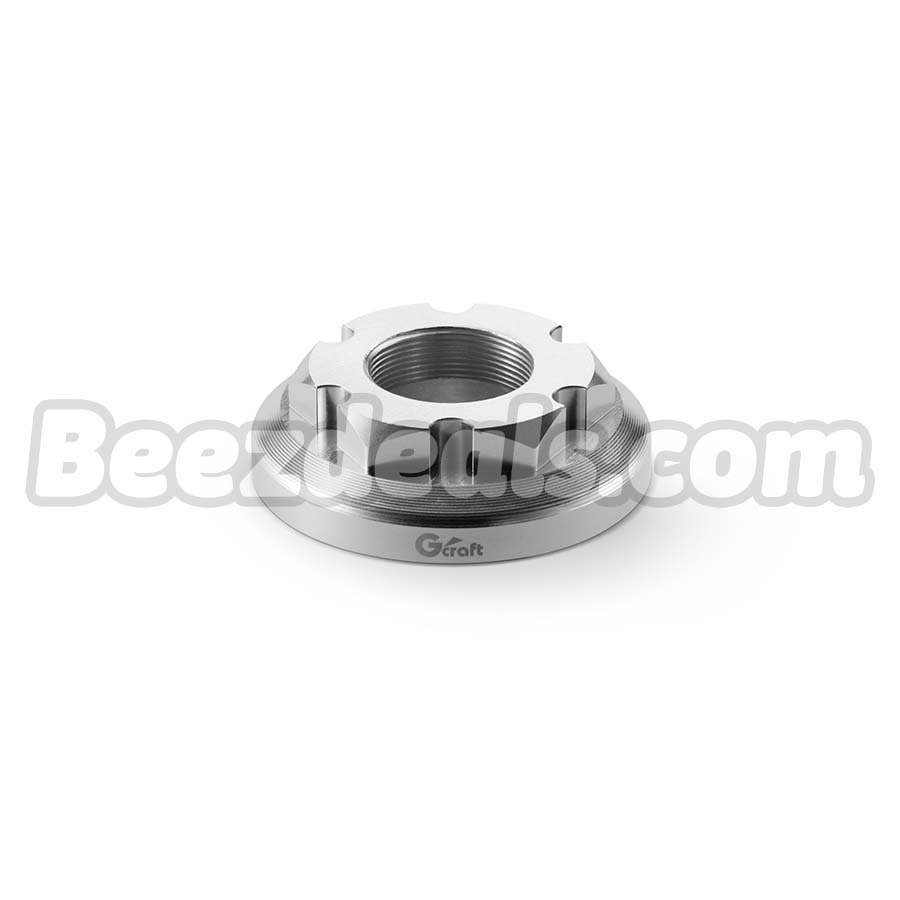 GCRAFT น็อตแกนคอ น็อตปรับตั้งแกนคอ (อลูมิเนียม) น็อตใต้แผงคอ Honda Dax 125 | Monkey 125