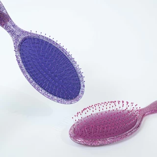 TITANIA Glitter Luxe Brush Sparkle หวีกลิตเตอร์ ขนแปรงนุ่ม ถนอมเส้นผม นำเข้าจากเยอรมัน