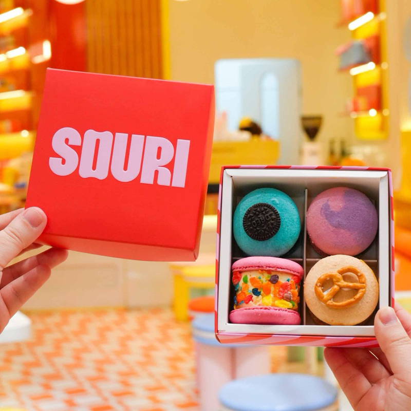 รับหิ้ว💛มาการอง Souri 💖มาการองซูรี / ส่งทุกจังหวัด เลือกจัดส่งโดยผู้ขาย❄️ส่งรถห้องเย็นควบคุมอุณหภูมิ