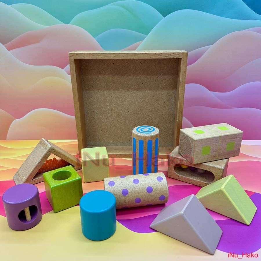 Music Tsumiki by Actus Kids Store ของเล่นรูปแบบเรขาคณิตต่างๆ