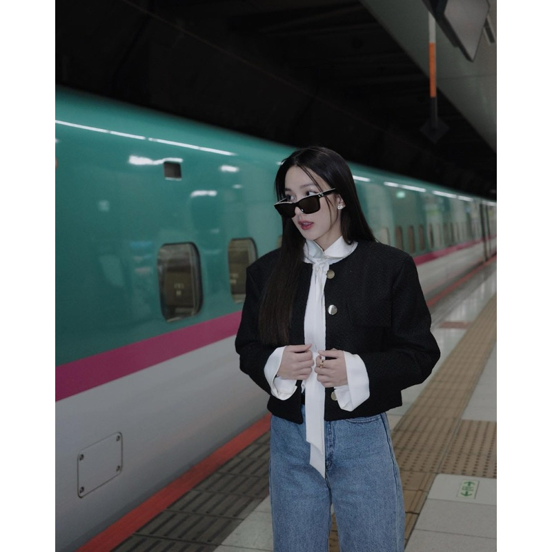 used Bnk brand Milan tweed jacket