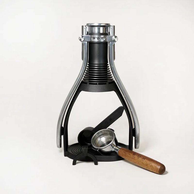 New Rok Presso Smartshot เครื่องชง Manual ไม่ใช้ไฟฟ้า สีดำ