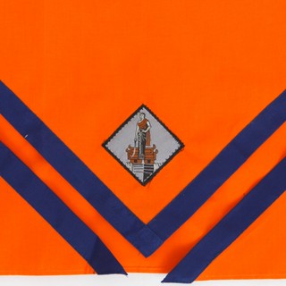 ผ้าพันคอลูกเสือคุณครู เขตอีสานใต้ ผ้าฝ้ายผสม สีประจำจังหวัด …