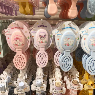 พร้อมส่งหวีกระจก 2in1 miniso ลิขสิทธิ์ sanrio