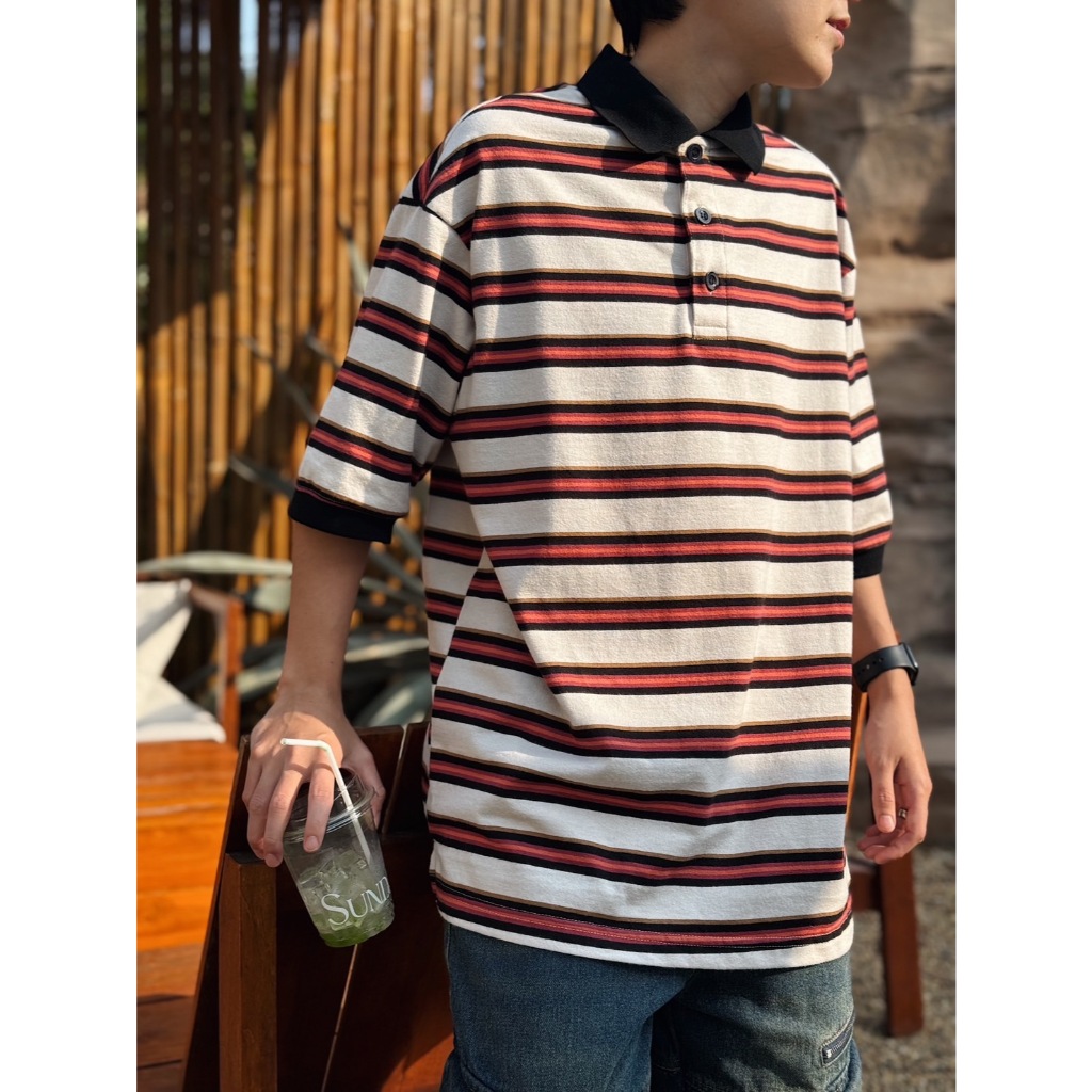 เสื้อโปโล unisex คอปก Oversize - POLO PROJAI