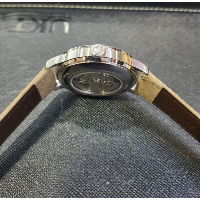 นาฬิกาข้อมือผู้ชาย Orient 75th Anniversary ORIENT Bambino Classic Sun & Moon Limited Edition