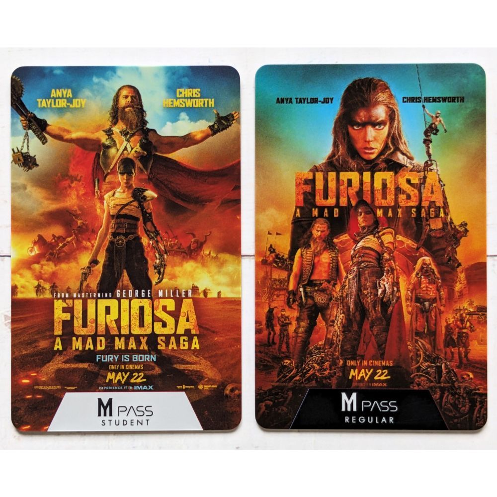 บัตรสะสม ลายหนัง เมเจอร์ | Major Mpass Furiosa A Mad Max Saga (Regular, Stdent) บัตรใช้สะสมอย่างเดีย