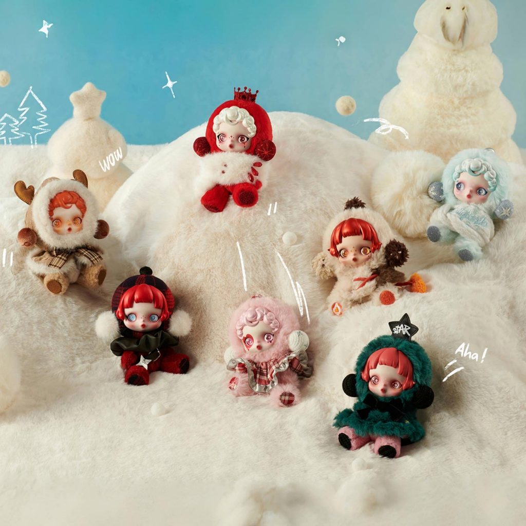 [พร้อมส่ง] พวงกุญแจ Skullpanda Winter Symphony