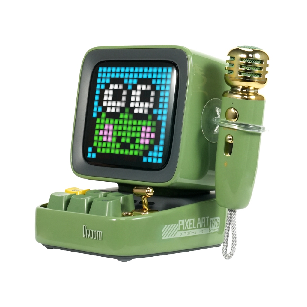 Divoom Ditoo Mic (5th Gen) Pixel Art Speaker ลำโพงไร้สาย พร้อมไมโคโฟน