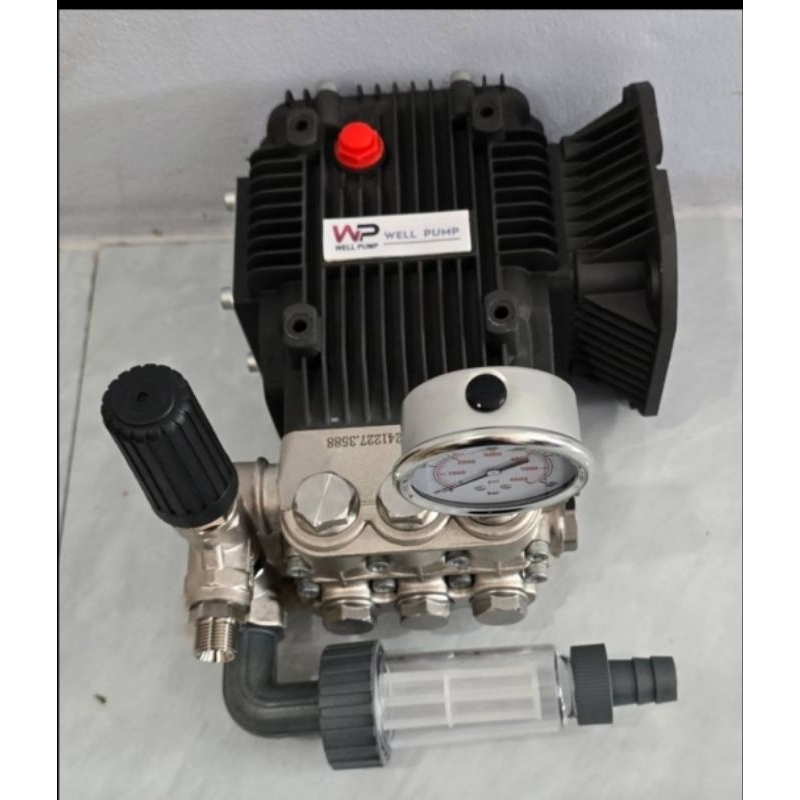 หัวปั๊มแรงดันสูงWELLPUMP.แรงดัน100-200บาร์ปริมาณน้ำ12ลิตร/นาที