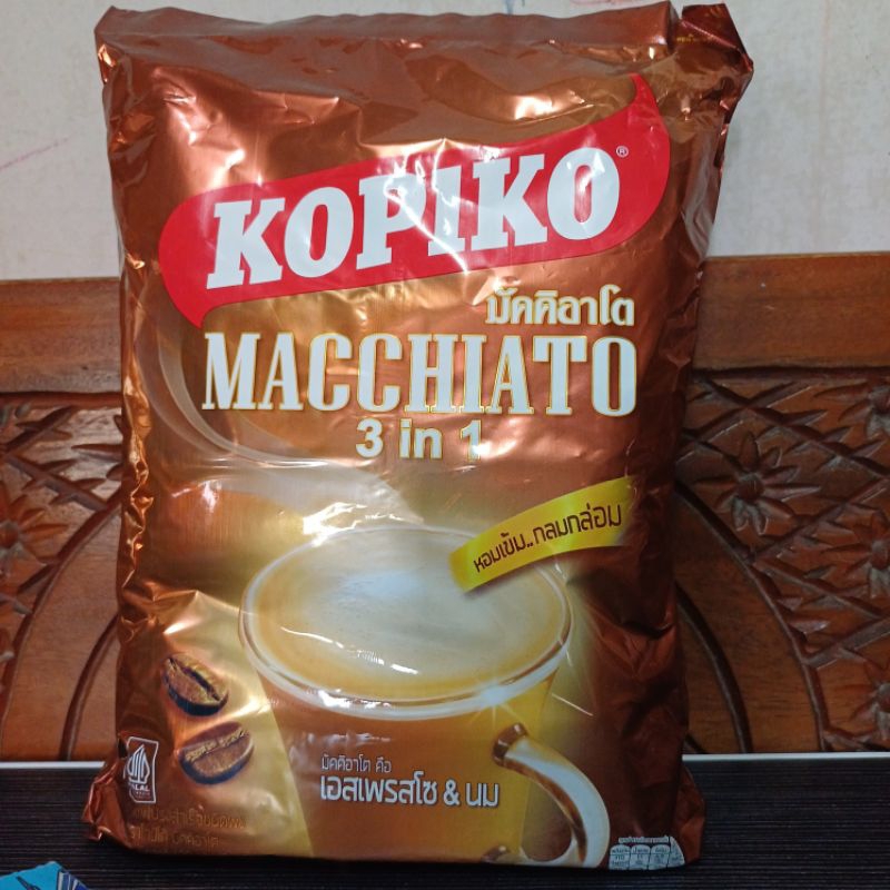 Kopiko Macchiato Coffee กาแฟโกปีโก้มัคคิอาโต้