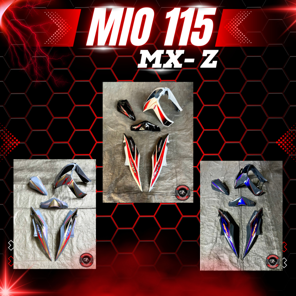 ชุดสีมีโอ 2ตา mio 115 วัสดุ absคุณภาพ สีอื่นๆทักแชทได้เลย