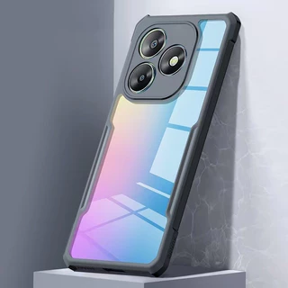 เคส กันกระแทก ขอบดำ For Realme Note60 Note50 Realme C61 C51 C53 C63 Realme 11 11X C55 เคสหลังใส หลังแข็ง ขอบนิ่ม