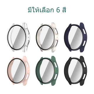 เคส Samsung Galaxy Watch 7 + เคสฟิล์มกระจกในตัวสำหรับ Samsung Galaxy Watch 6 5 40mm 44mm เคสกระจกนิรภัย