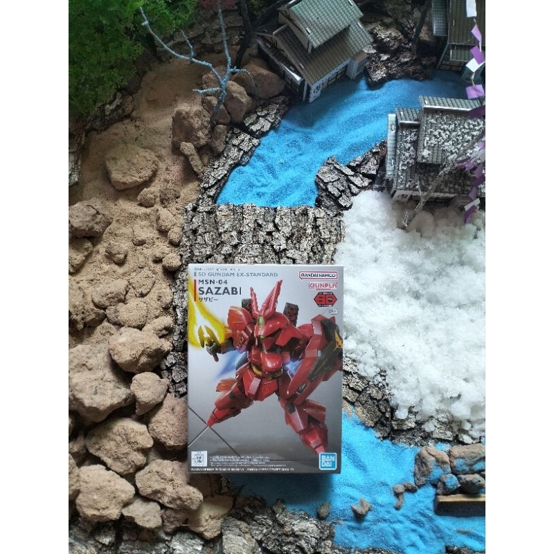 SD GUNDAM SAZABI.สินค้าพร้อมจัดส่ง