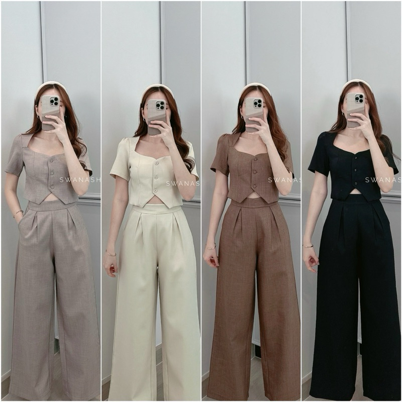 ส่งต่อชุดเซ็ท Swana size S ส่งฟรี