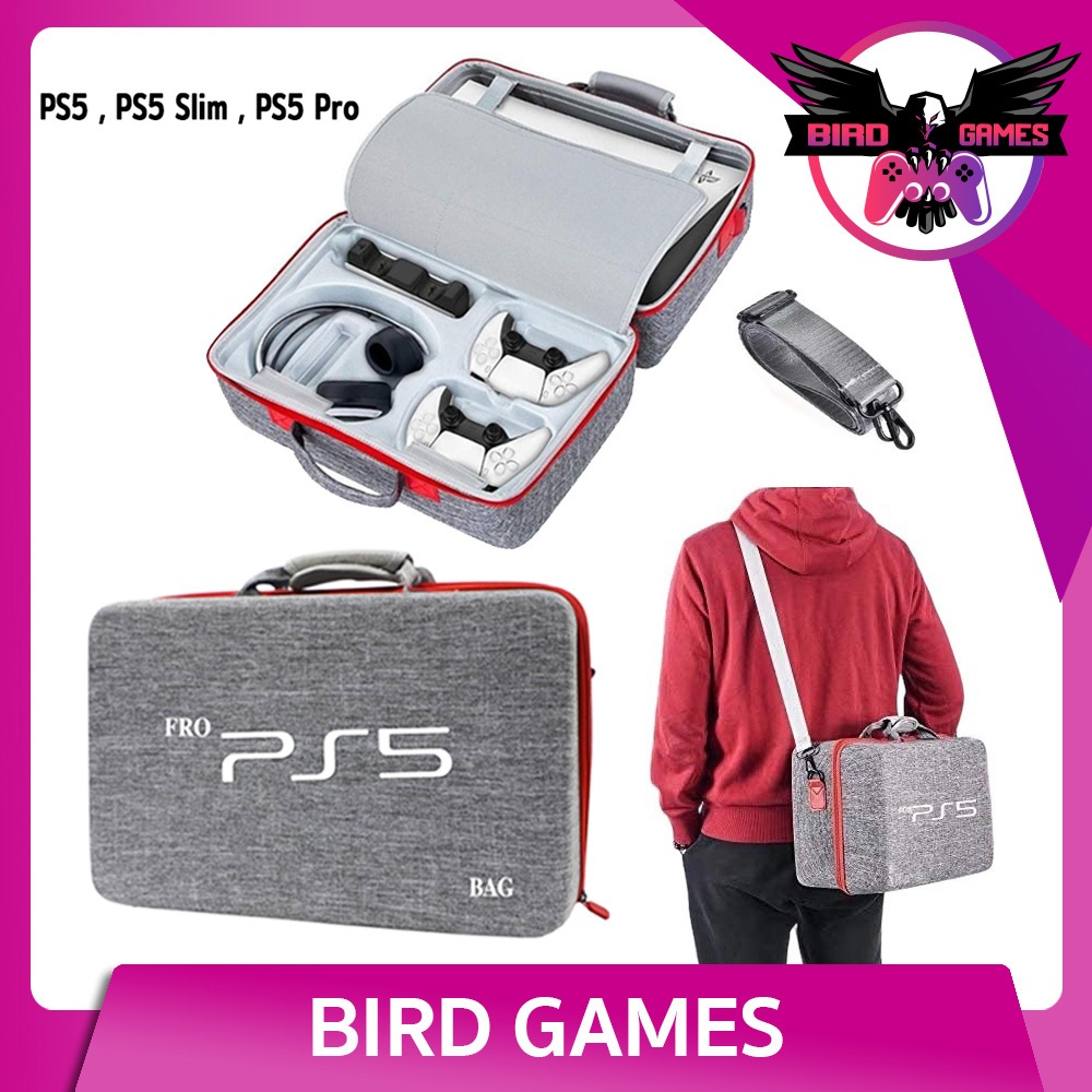 กระเป๋าใส่เครื่อง Playstation 5 ใส่หูฟังได้ [กระเป๋า ps5] [กระเป๋าใส่ ps5]