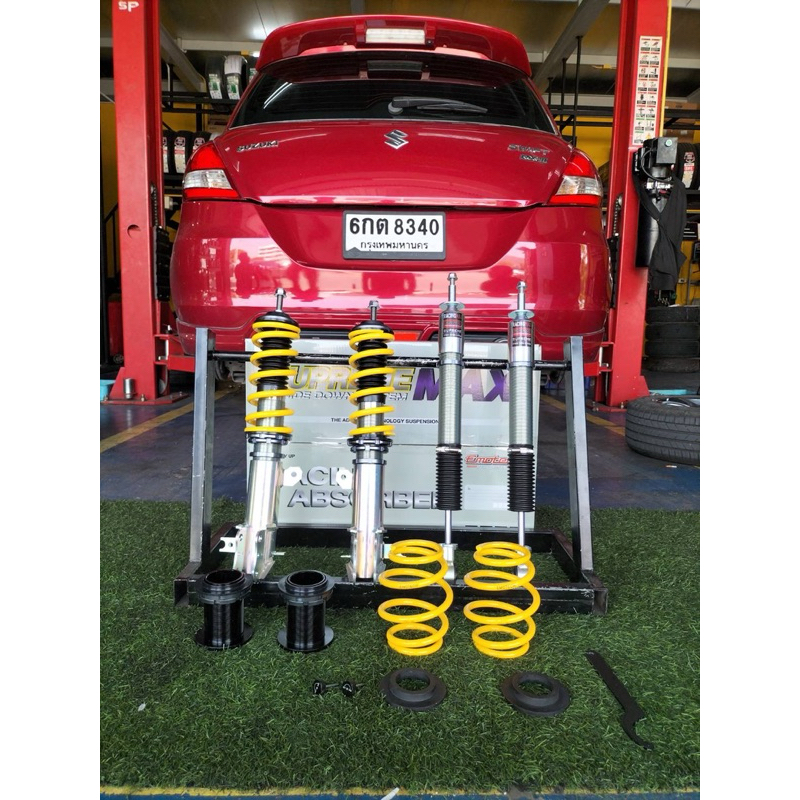 😍😍 ใช้โค้ดลดอีก 2000 😍😍โช้ค Emo tech racing spec ปรับ 32 ระดับ ระบบโมโนทูป