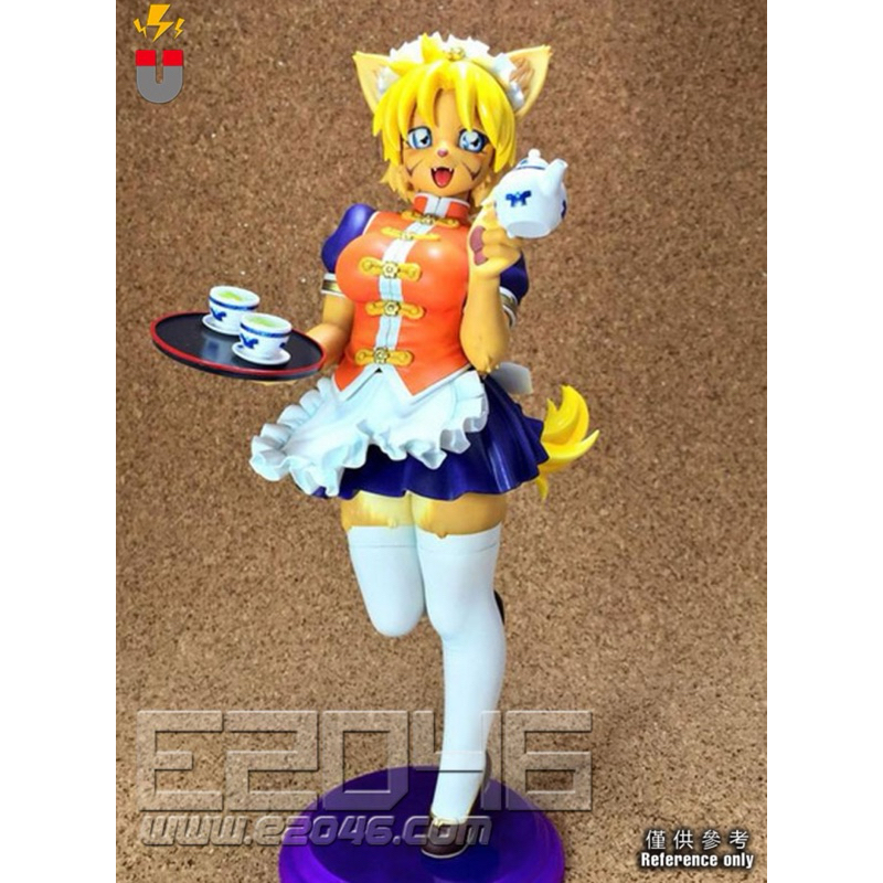 model resin furry kemono Al china maid ยังไม่ได้ประกอบ