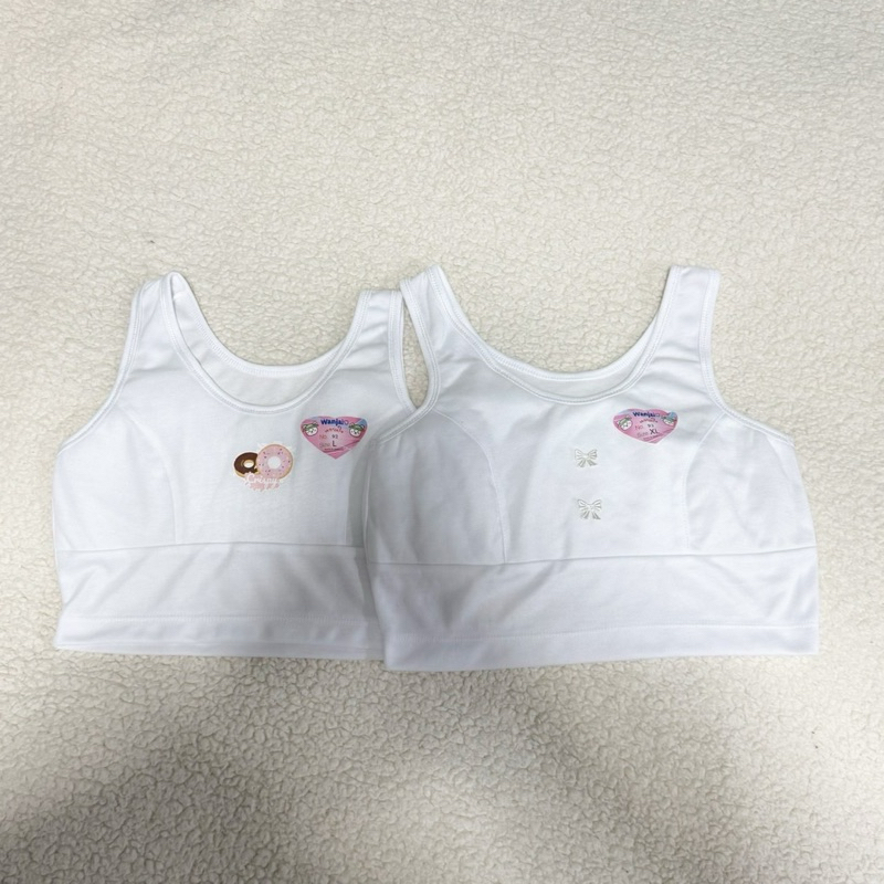 [ สินค้าพร้อมส่งจากไทย] เสื้อบังทรงเด็ก เสื้อกล้ามเด็กหวานใจ wanjai ครึ่งตัว