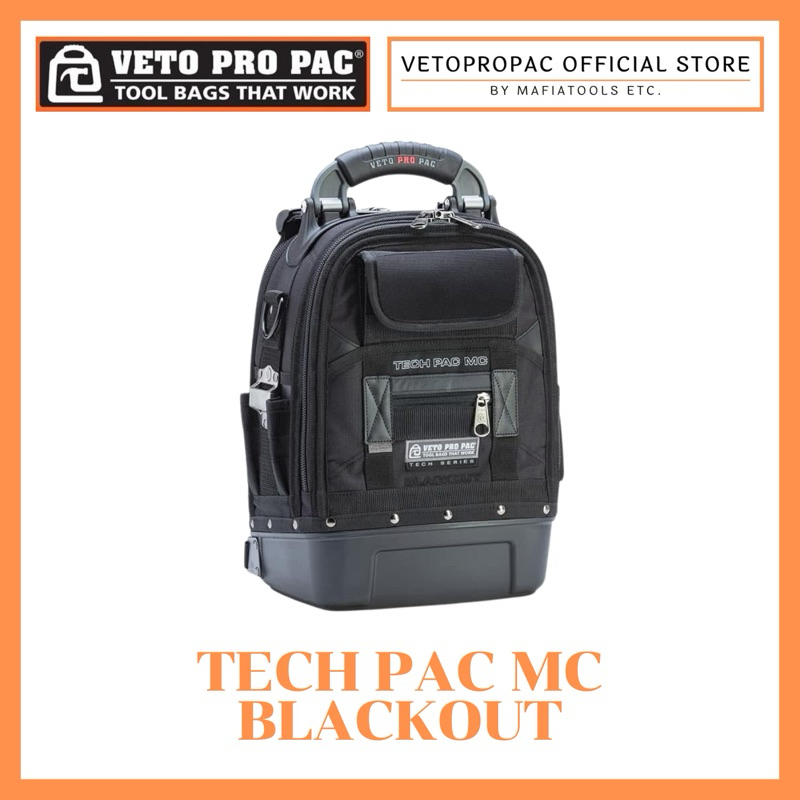 กระเป๋าเครื่องมือช่าง VETO PRO PAC TECH PAC MC BLACKOUT BUILD-OUT