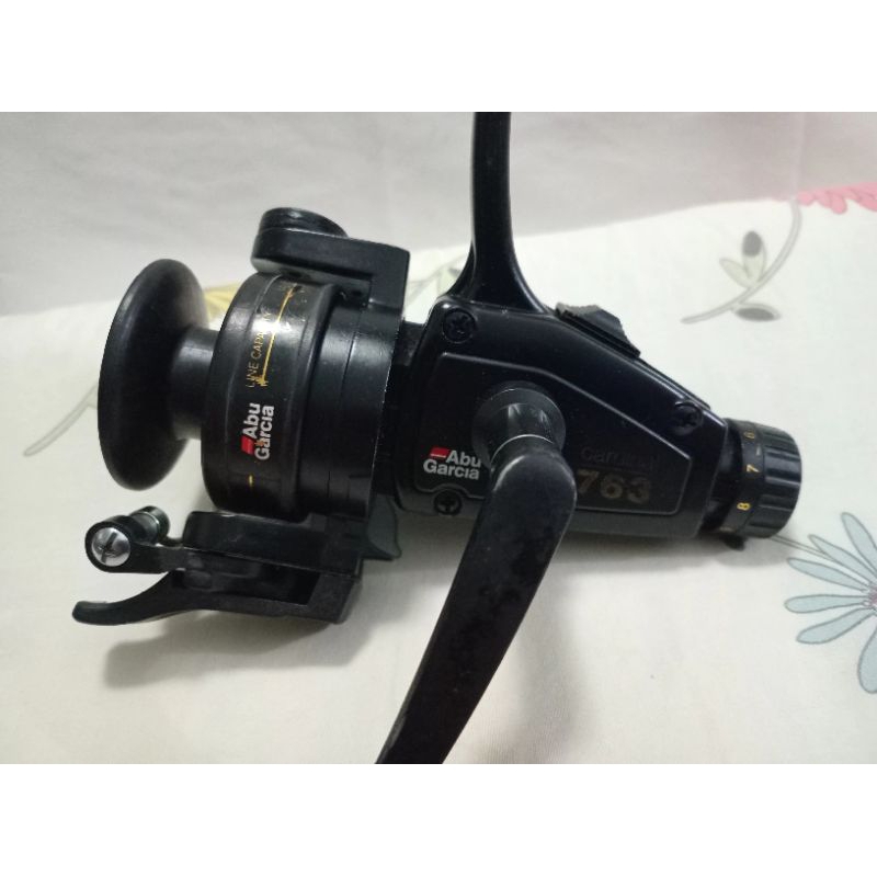 รอก Abu Garcia Cardinal 763 เบรคท้าย มือสอง รอกตกปลาสะสม รอกวินเทจ รอกมือสอง รอกสปินนิ่ง รอกตกปลาคลา