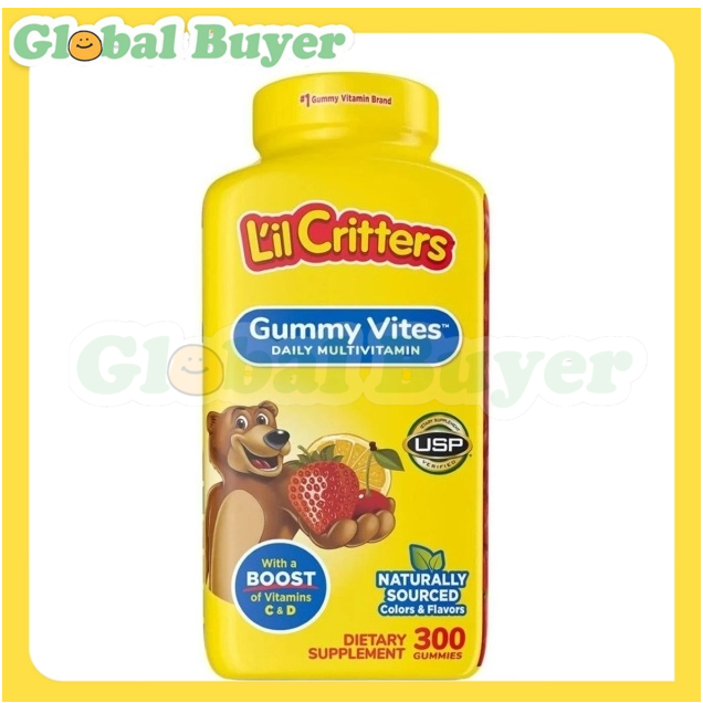 L'il Critters Gummy Vites Complete Children's Multivitamin 300 Gummies