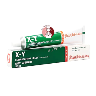 X-Y LUBRICATING JELLY 10g และ 50g เอ็กซ์-วาย เจลหล่อลื่น XY GEL สูตรน้ำ (10 กรัม และ 50 กรัม) สูตร KY GEL