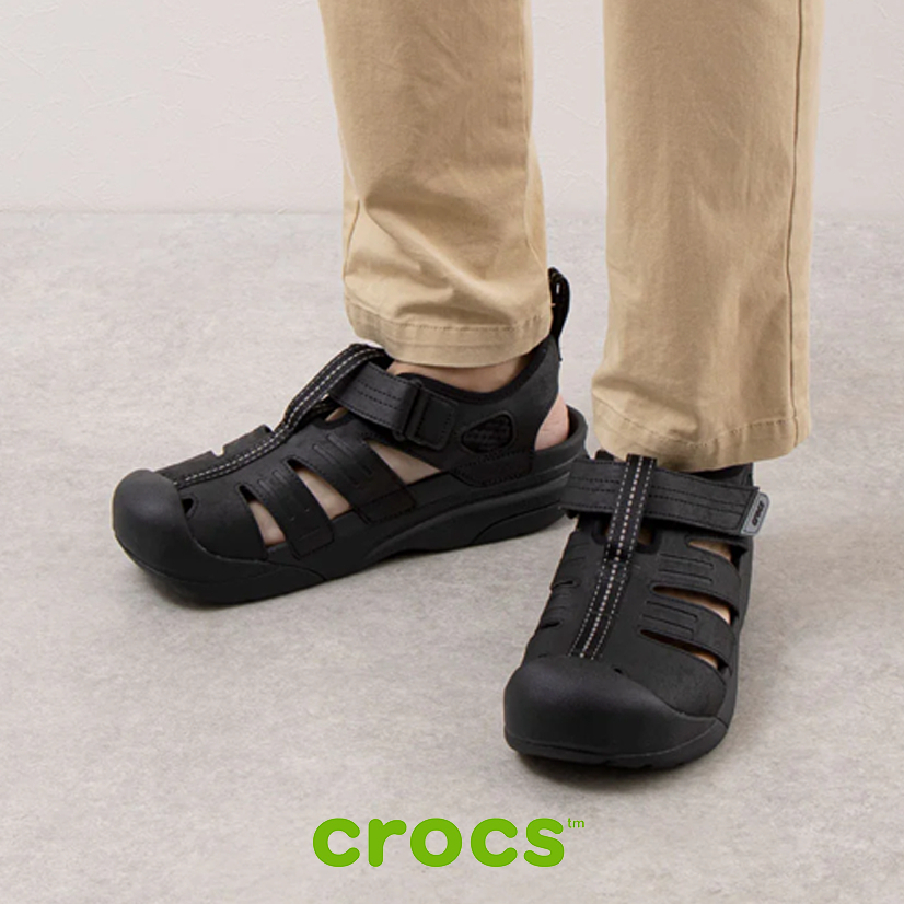 CROCS MEN's Yukon Fisherman รุ่นใหม่ รองเท้าแตะครอคส์ ชาย แท้