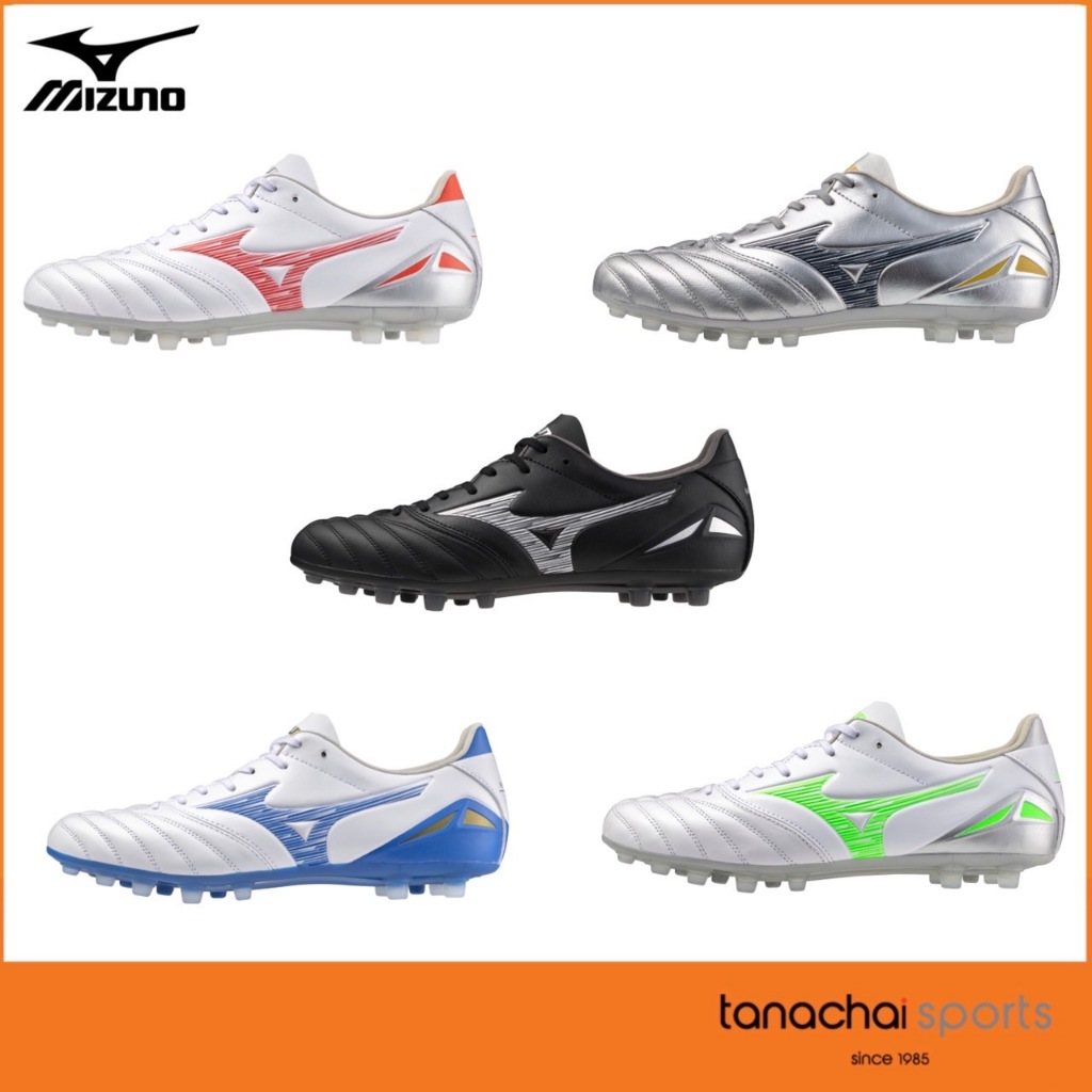 MIZUNO MORELIA NEO IV PRO AG รองเท้าฟุตบอล รองเท้าร้อยปุ่ม (เหมาะกับหญ้าเทียม) ตัวรองท็อป ของแท้ 100