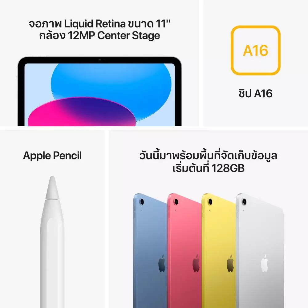 Apple iPad 11 : A16 Wi-Fi (11th Gen) by Studio 7 thumbnail 9
