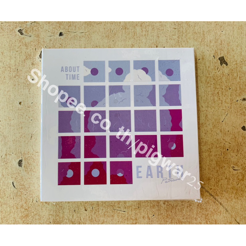 Extreamly Rare CD Earth Patravee : About Time (All) (CD) (เพลงไทย)  มือ 1 ซีล หายากสุด