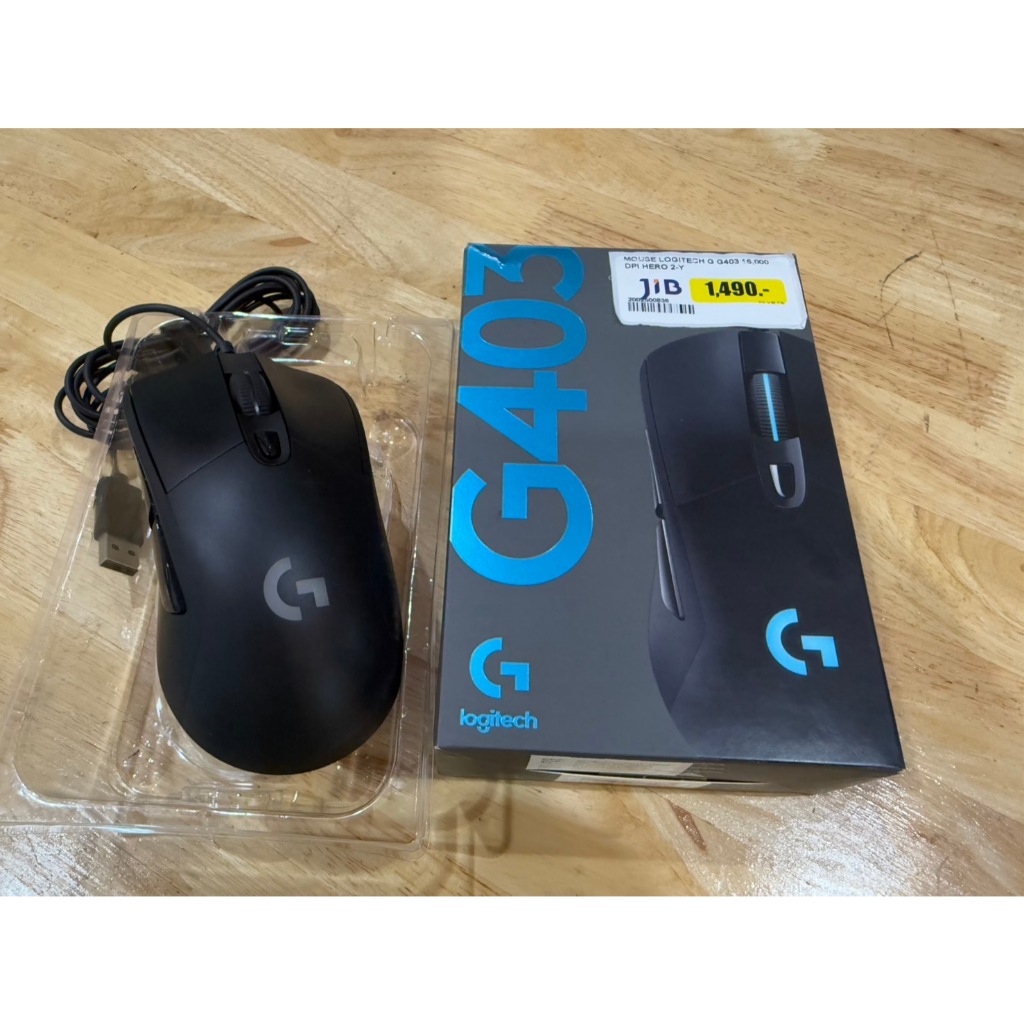 MOUSE (เมาส์) LOGITECH G403 HERO GAMING MOUSE