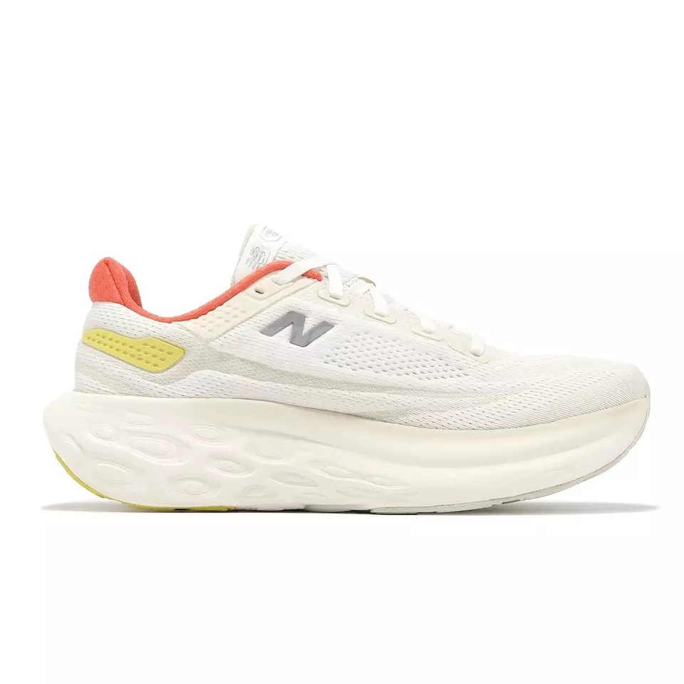 New Balance Fresh Foam X 1080 V13 ของแท้ 100% Sea Salt Gulf Red W1080O13 Sneaker รองเท้าผู้หญิง รองเท้าผ้าใบ