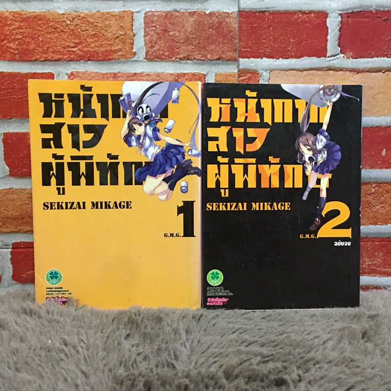 📚การ์ตูน : หน้ากากสาวผู้พิทักษ์ เล่ม 1-2 แพ็คชุด Z3536