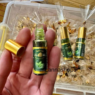 น้ำมันเขียวโพธิ์ทอง ลูกกลิ้ง 5 cc. [ แพ็ค 10 ขวด ] ของชำร่วย ของที่ระลึก งานทำบุญ (สินค้าพร้อมส่ง)